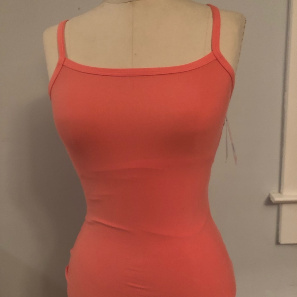 Coral spanx tank top